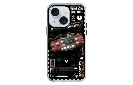 Keep Off iPhone 15 Battlefield Magsafe Kapak - Blasting