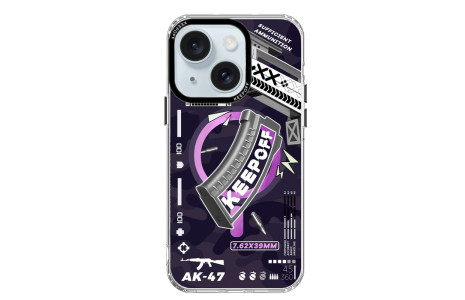 Keep Off iPhone 15 Battlefield Magsafe Kapak - Prepare Ammuniton