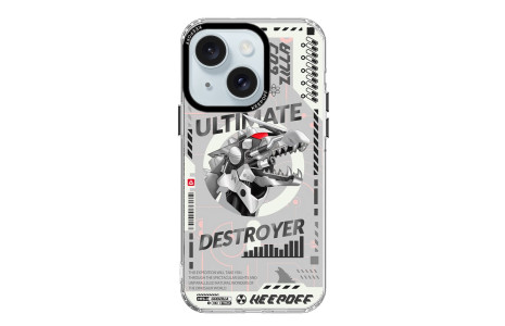 Keep Off iPhone 15 DNA Magsafe Kapak - Godzilla