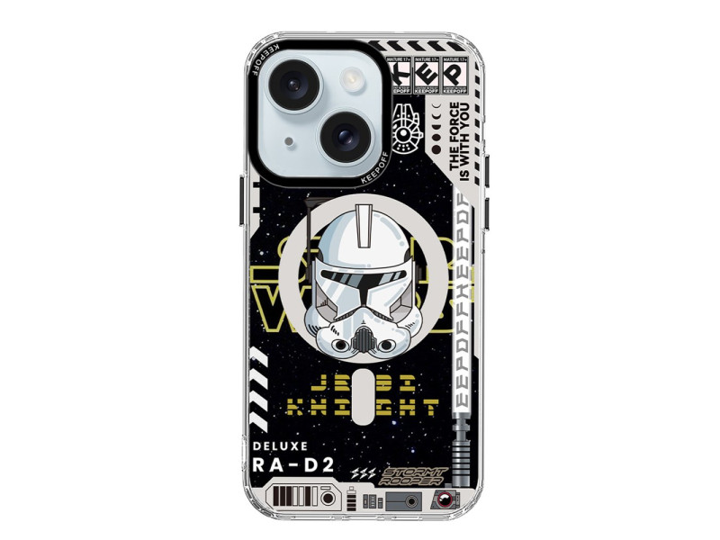 Keep Off iPhone 15 DNA Magsafe Kapak - Jedi Knight