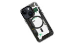 Keep Off iPhone 15 Future Armor Magsafe Kapak - Black Samurai