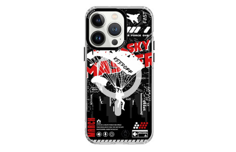 Keep Off iPhone 15 Pro Battlefield Magsafe Kapak - Airborne