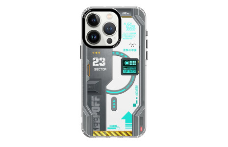 Keep Off iPhone 15 Pro Future Armor Magsafe Kapak - Advance Attack