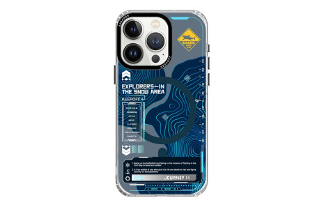 Keep Off iPhone 15 Pro Map Magsafe Kapak - Island