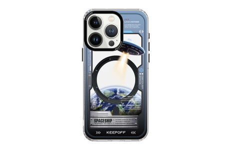 Keep Off iPhone 15 Pro Max Aerospace Magsafe Kapak - Aircraft