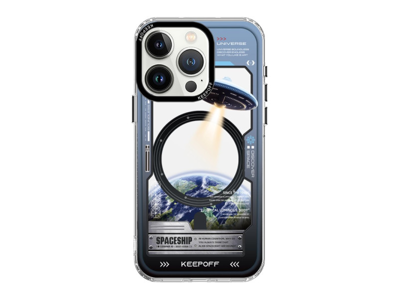 Keep Off iPhone 15 Pro Max Aerospace Magsafe Kapak - Aircraft