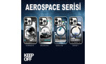 Keep Off iPhone 15 Pro Max Aerospace Magsafe Kapak - Spaceman