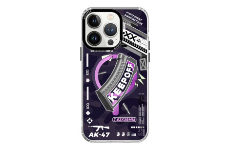Keep Off iPhone 15 Pro Max Battlefield Magsafe Kapak - Prepare Ammuniton