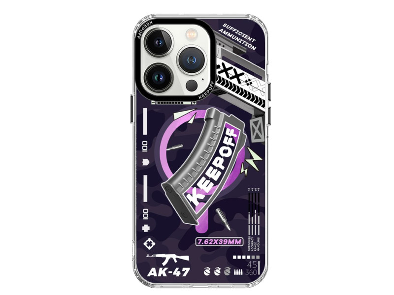 Keep Off iPhone 15 Pro Max Battlefield Magsafe Kapak - Prepare Ammuniton