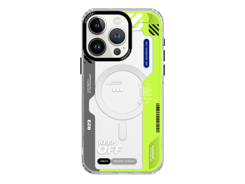 Keep Off iPhone 15 Pro Max Imagination Of Time Magsafe Kapak - Change Myself