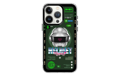 Keep Off iPhone 15 Pro Max Parallel Space Time Magsafe Kapak - Metal Confession