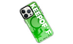 Keep Off iPhone 15 Pro Max Summer Travel Magsafe Kapak - Green Mood
