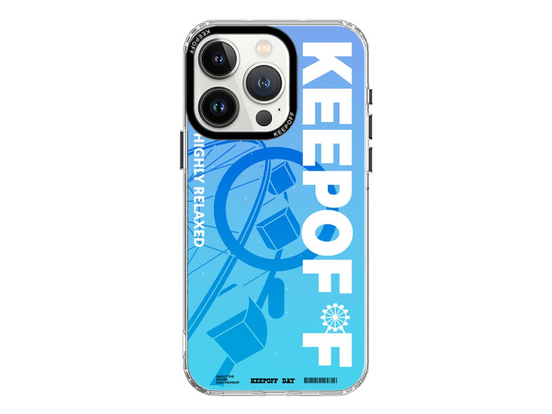 Keep Off iPhone 15 Pro Max Summer Travel Magsafe Kapak - High Relaxation