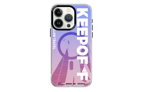 Keep Off iPhone 15 Pro Max Summer Travel Magsafe Kapak - Quiet Wandering