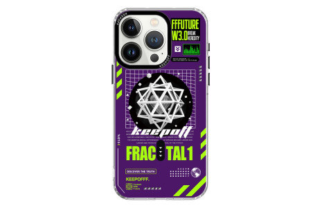Keep Off iPhone 15 Pro Parallel Space Time Magsafe Kapak - Heart of Atom