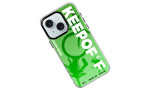 Keep Off iPhone 15 Summer Travel Magsafe Kapak - Green Mood