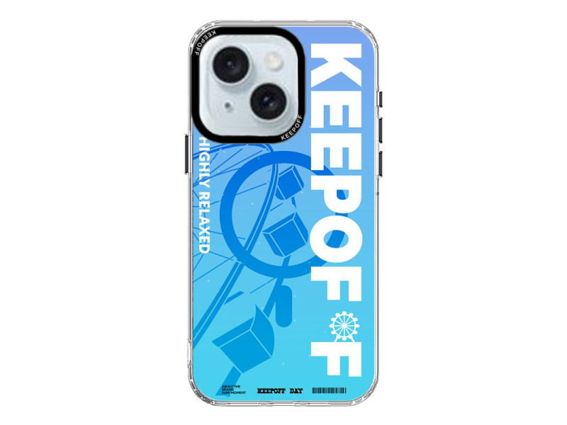 Keep Off iPhone 15 Summer Travel Magsafe Kapak - High Relaxation