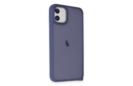 Newface iPhone 11 Kılıf Elegant Kapak - Açık Mavi