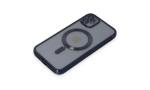 Newface iPhone 11 Kılıf Kross Magneticsafe Kapak - Lacivert