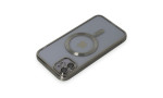 Newface iPhone 11 Kılıf Kross Magneticsafe Kapak - Titan Gri