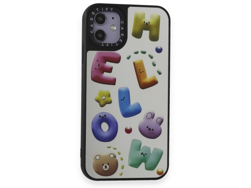 Newface iPhone 11 Kılıf Mirror Desenli Kapak - Mirror - 15