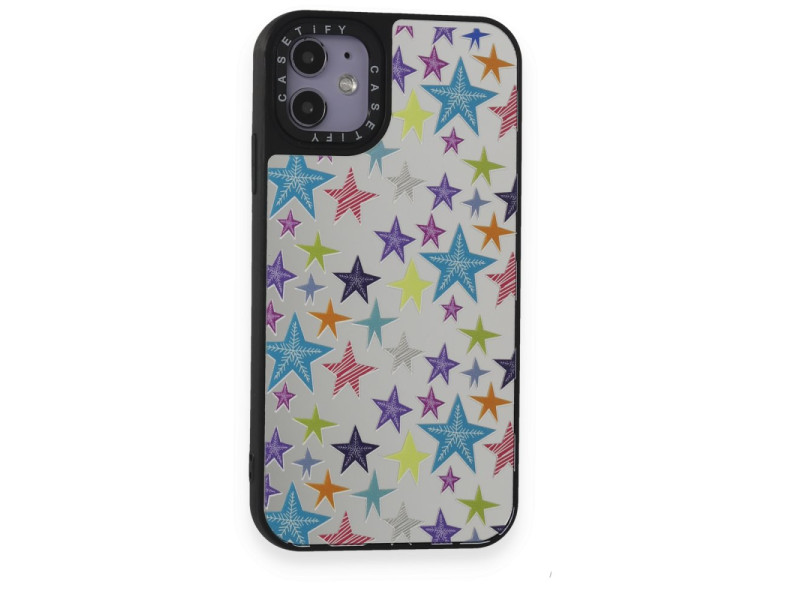 Newface iPhone 11 Kılıf Mirror Desenli Kapak - Mirror - 18