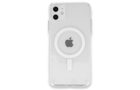 Newface iPhone 11 Kılıf Pc Real Magsafe Kapak - Şeffaf
