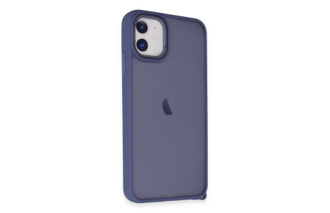 Newface iPhone 12 Kılıf Elegant Kapak - Açık Mavi