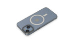 Newface iPhone 14 Kılıf Anka PC Magneticsafe Sert Metal Kapak - Şeffaf