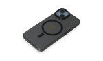 Newface iPhone 14 Kılıf Anka PC Magneticsafe Sert Metal Kapak - Siyah
