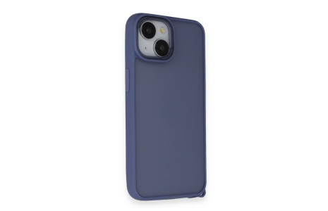Newface iPhone 14 Kılıf Elegant Kapak - Açık Mavi