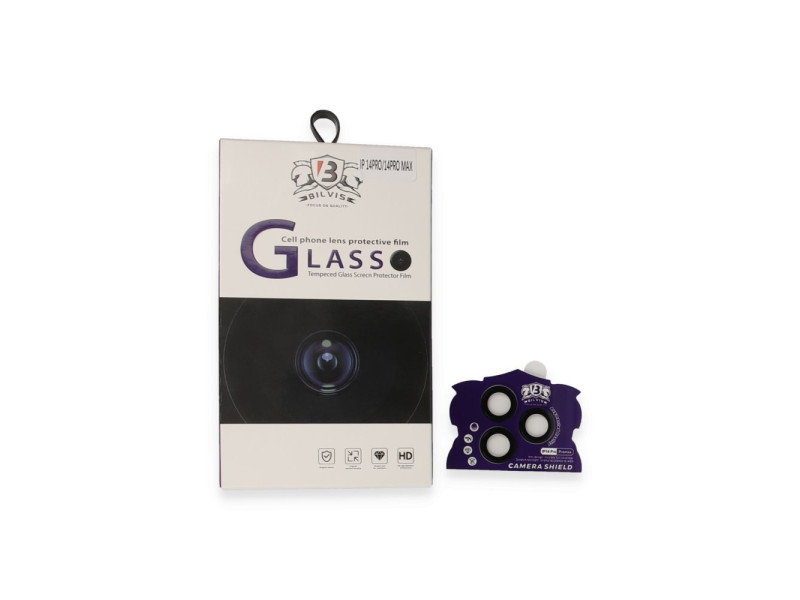 Newface iPhone 14 Pro Max Bilvis Titan Kamera Lens - Siyah