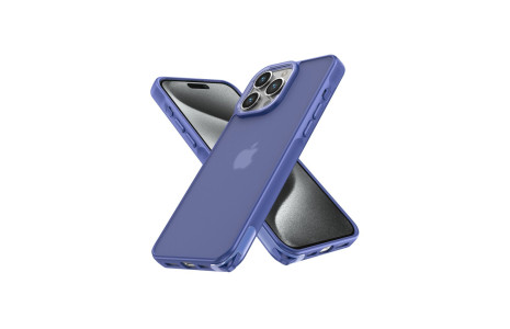 Newface iPhone 14 Pro Max Kılıf Elegant Kapak - Açık Mavi