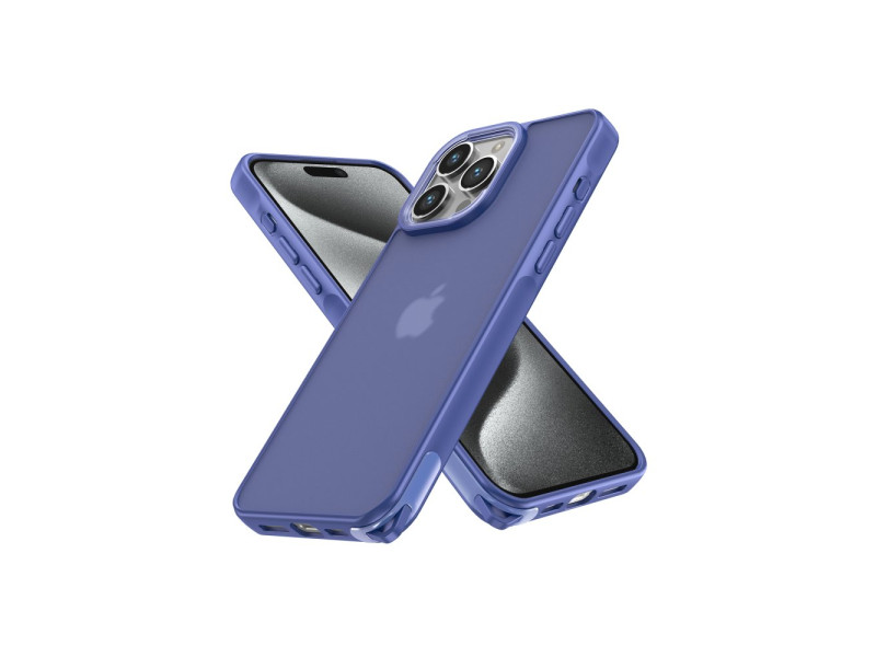 Newface iPhone 14 Pro Max Kılıf Elegant Kapak - Açık Mavi