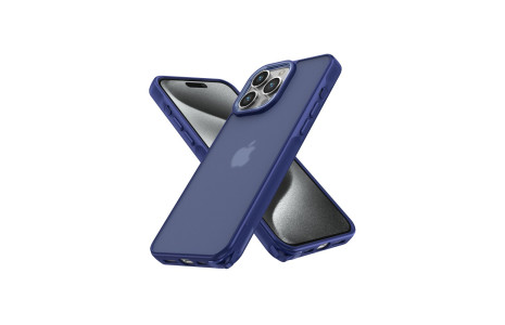 Newface iPhone 14 Pro Max Kılıf Elegant Kapak - Lacivert