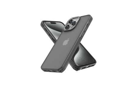 Newface iPhone 14 Pro Max Kılıf Elegant Kapak - Titan Gri