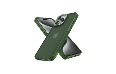 Newface iPhone 14 Pro Max Kılıf Elegant Kapak - Yeşil