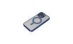 Newface iPhone 14 Pro Max Kılıf Kross Magneticsafe Kapak - Lacivert