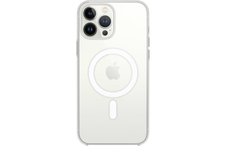 Newface iPhone 14 Pro Max Kılıf Pc Real Magsafe Kapak - Şeffaf