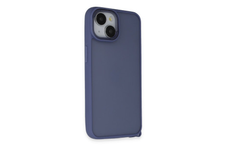 Newface iPhone 15 Kılıf Elegant Kapak - Açık Mavi