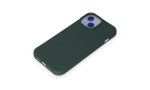 Newface iPhone 15 Kılıf First Silikon - Koyu Yeşil