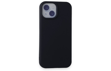Newface iPhone 15 Kılıf First Silikon - Siyah