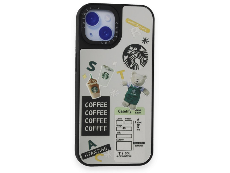 Newface iPhone 15 Kılıf Mirror Desenli Kapak - Mirror - 17