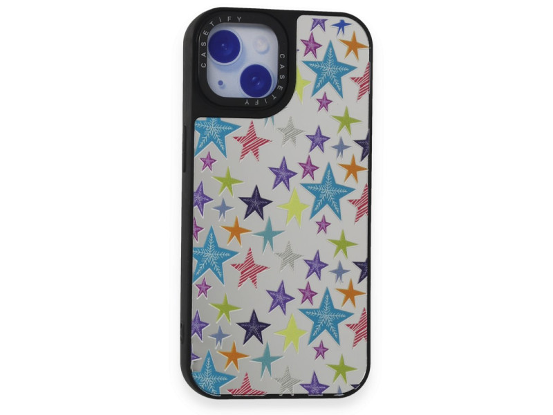 Newface iPhone 15 Kılıf Mirror Desenli Kapak - Mirror - 18