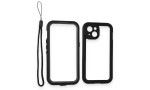Newface iPhone 15 Kılıf Red Pepper Magneticsafe Su Geçirmez Kılıf - Siyah-Gri