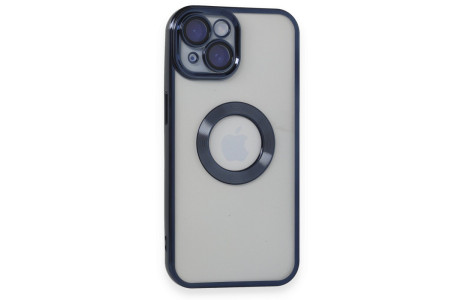 Newface iPhone 15 Kılıf Slot Silikon - Lacivert