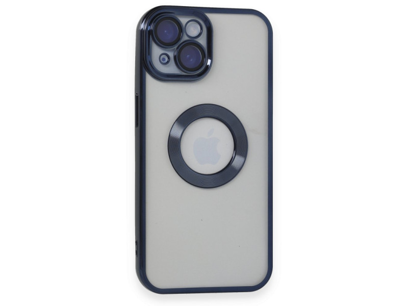 Newface iPhone 15 Kılıf Slot Silikon - Lacivert