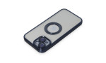 Newface iPhone 15 Kılıf Slot Silikon - Lacivert