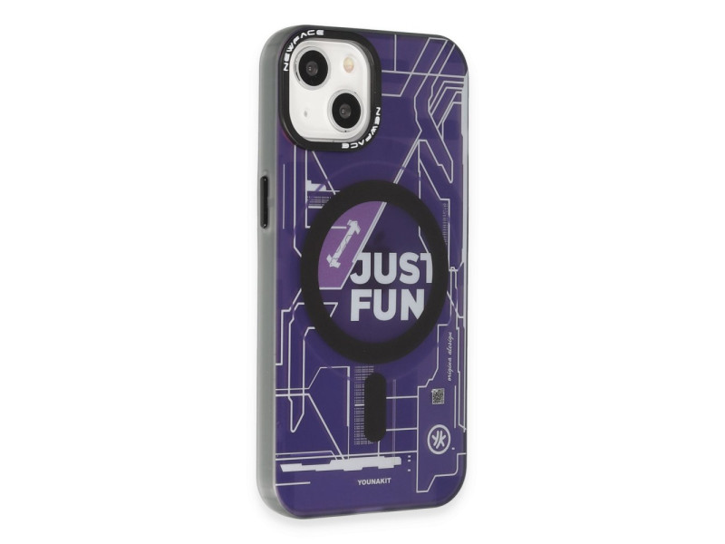 Newface iPhone 15 Kılıf Venüs Magneticsafe Desenli Kapak - Venüs - 1