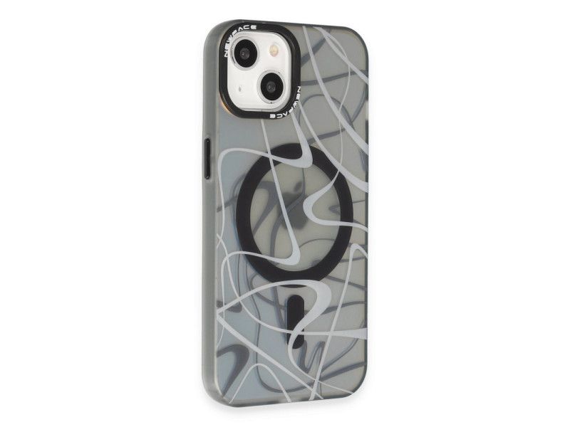 Newface iPhone 15 Kılıf Venüs Magneticsafe Desenli Kapak - Venüs - 3